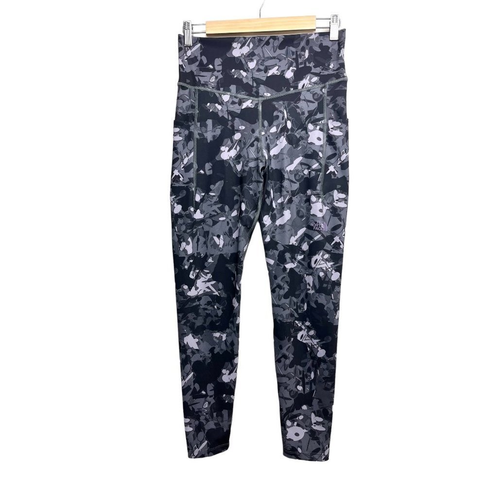 The Northface printed Motivation high-rise 7/8‎ pocket tight work out size L